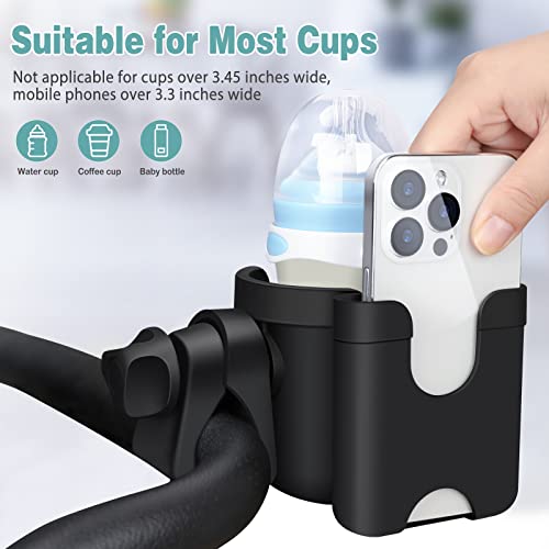 Stroller Universal Cup Holder with Phone Holder