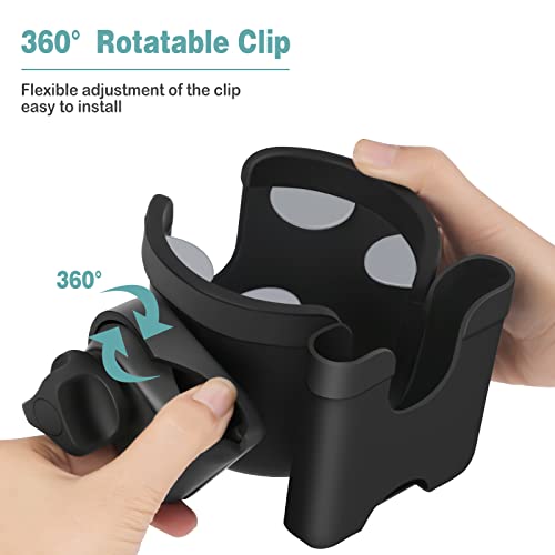 Stroller Universal Cup Holder with Phone Holder