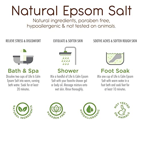 Epsom Salt Spa 6-Pack for Bath