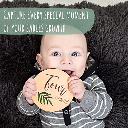 Monthly Newborn Milestone Cards