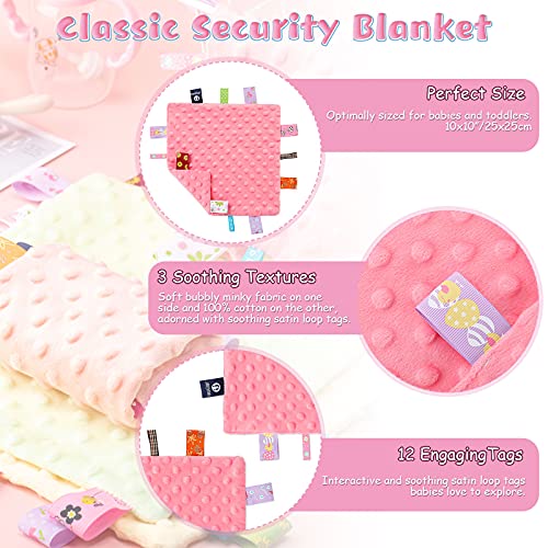 Baby Comforter Security Blanket (9.5-inch), Ages 0-12m