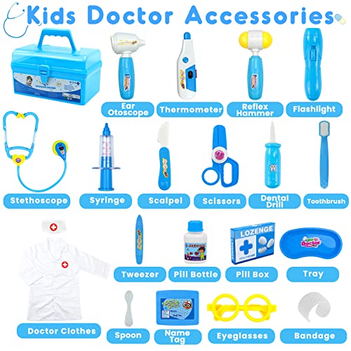 Doctor Pretend Costume Doctor Kit Set, Ages 3+
