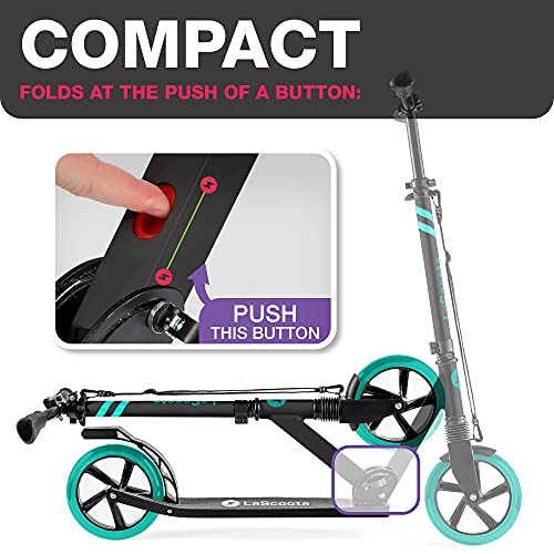 Foldable Kick Scooter (8-inch Wheels), Ages 12+