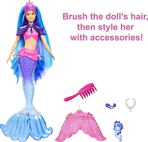 Barbie Mermaid Mermaid Doll with Pet, Ages 3+
