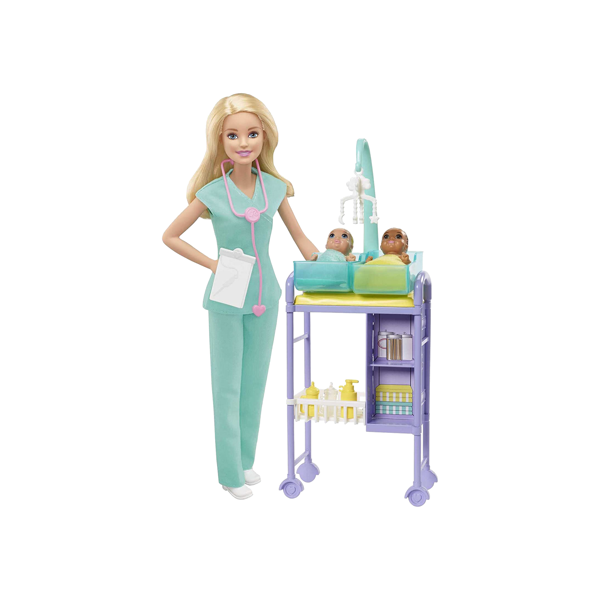 Barbie Baby Doctor Playset Ages 3 Gift Idea For Birthday
