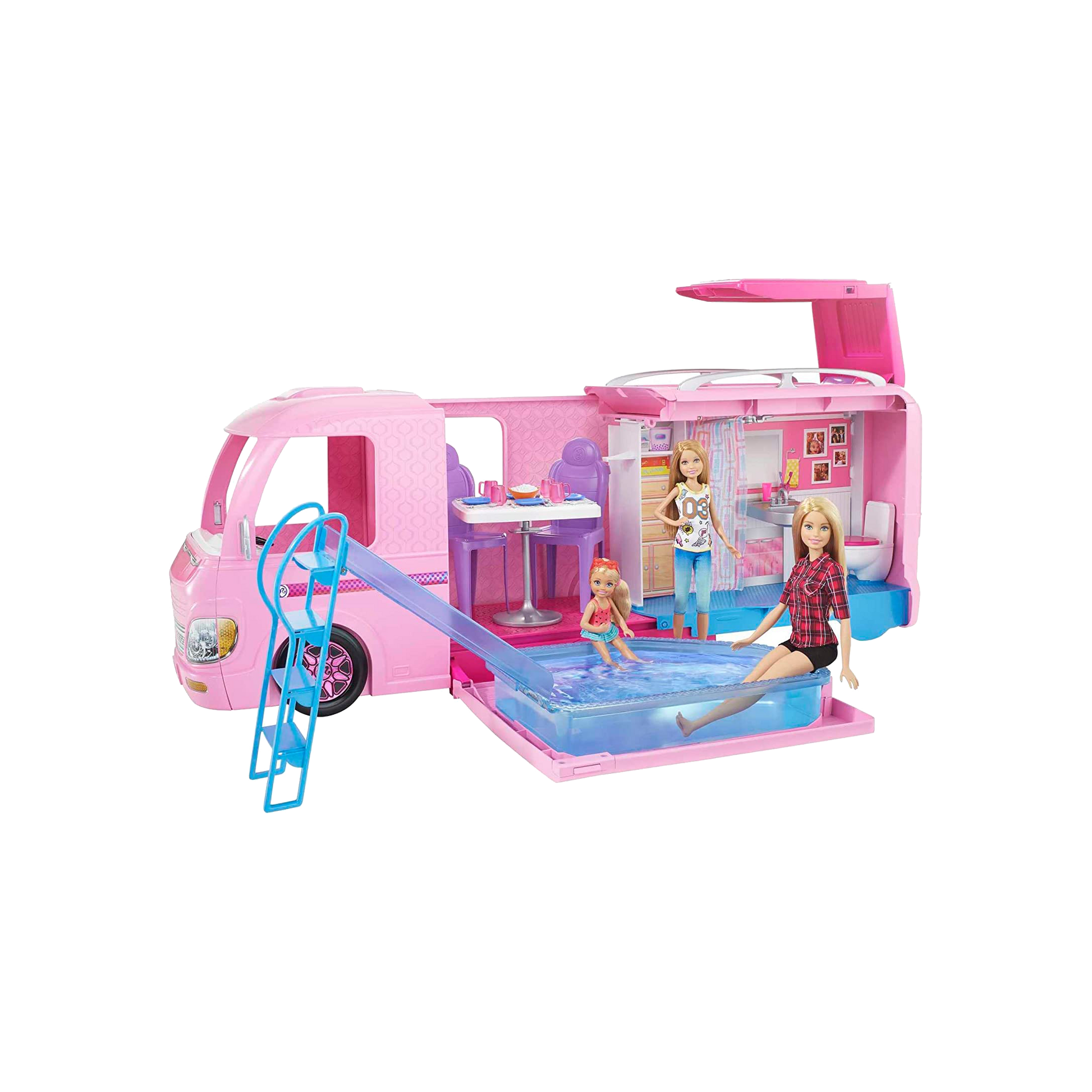 Barbie camper can sale
