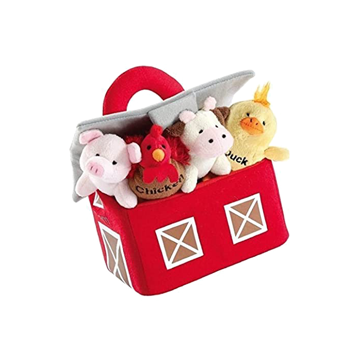 Barnyard Animals with Sounds Carrier Set