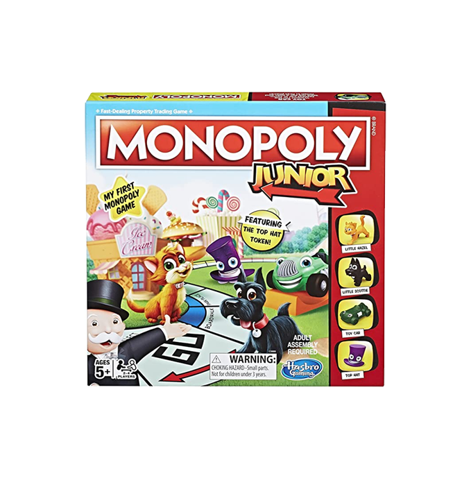 Monopoly Junior Board Game, Ages 5+