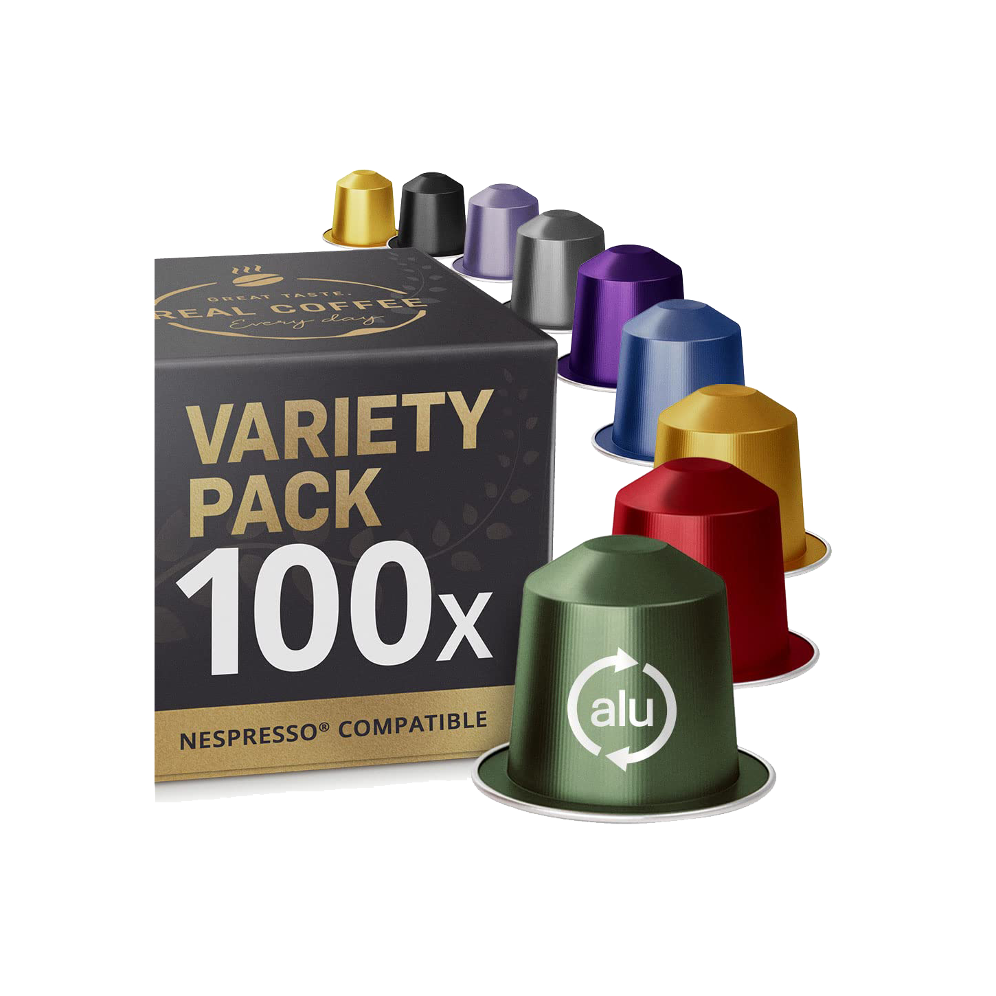 Nespresso Compatible Pods Mixed Variety (100 Pack)