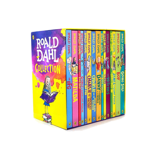 Roald Dahl Box Collection Set (15 Books)